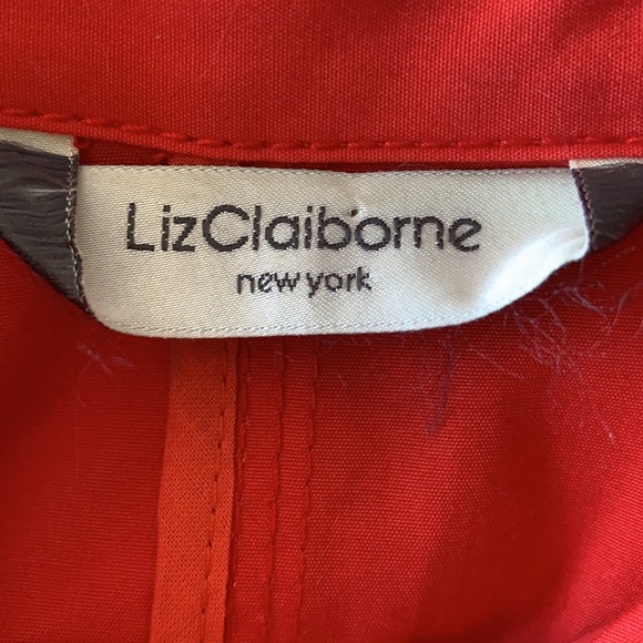 Liz Claiborne light button-up jacket - Picture 3 of 8